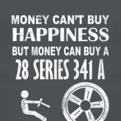 Money Cant Buy Happiness 1928 Cadillac Series 341 A Dark Distressed T 