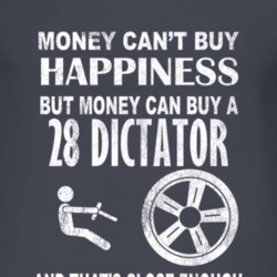 Money Cant Buy Happiness 1928 Studebaker Dictator Dark Distressed T Sh