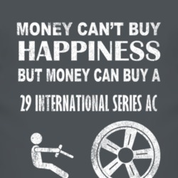 Money Cant Buy Happiness 1929 Chevy International Series AC Dark Distr