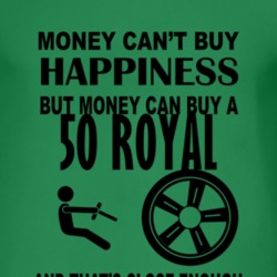 Money Cant Buy Happiness But It Can Buy A 1950 Chrysler Royal T Shirt
