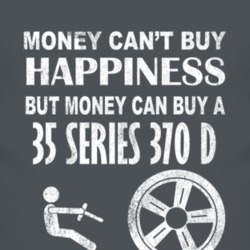 Money Cant Buy Happiness 1935 Cadillac Series 370 D Dark Distressed T 