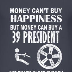 Money Cant Buy Happiness 1939 Studebaker President Dark Distressed T S