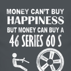 Money Cant Buy Happiness 1946 Cadillac Series 60 S Dark Distressed T S