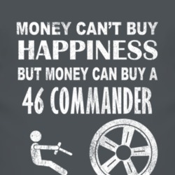 Money Cant Buy Happiness 1946 Studebaker Commander Dark Distressed T S