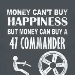 Money Cant Buy Happiness 1947 Studebaker Commander Dark Distressed T S