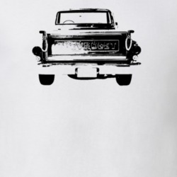 1970 C10 Stepside Rear View Light Color T Shirt