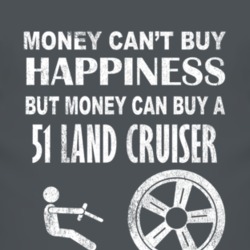 Money Cant Buy Happiness 1951 Studebaker Land Cruiser Dark Distressed 