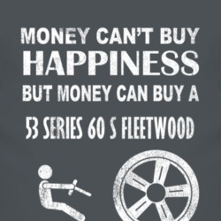 Money Cant Buy Happiness 1953 Cadillac Series 60 S Fleetwood Dark Dist
