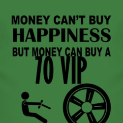 Money Cant Buy Happiness But It Can Buy A 1970 Chrysler VIP T Shirt