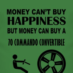 Money Cant Buy Happiness But It Can Buy A 1970 Commando Convertible T 