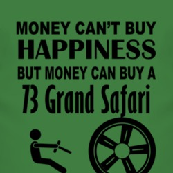Money Cant Buy Happiness But It Can Buy A 1973 Pontiac Grand Safari T 
