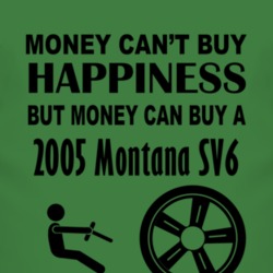 Money Cant Buy Happiness But It Can Buy A 2005 Pontiac Montana SV6 T S