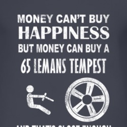 Money Cant Buy Happiness 1965 PONTIAC LEMANS TEMPEST Dark Distressed T