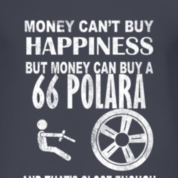 Money Cant Buy Happiness 1966 DODGE POLARA Dark Distressed T Shirt