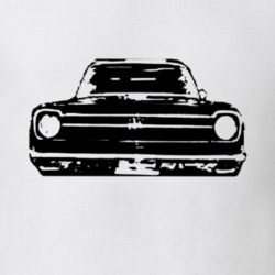 1969 AMC Rambler Grill Black Graphic T Shirt
