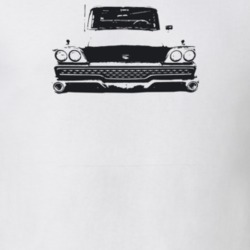 1959 Galaxie Grill View Light Color T Shirt