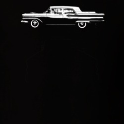 1959 Galaxie Side View Dark Color T Shirt