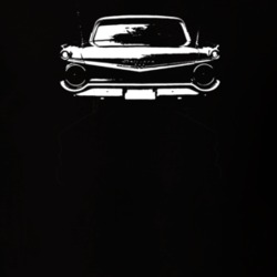 1959 Galaxie Rear View Dark Color T Shirt