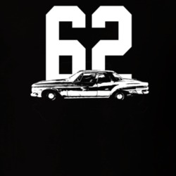 1962 Dart Side View With Year Dark Color T Shirt