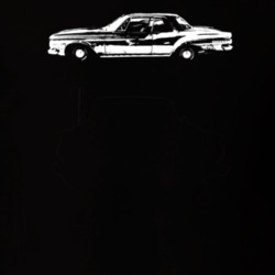 1962 Dart Side View Dark Color T Shirt