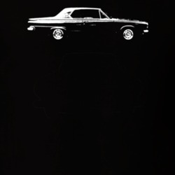1964 Dart Side View Dark Color T Shirt