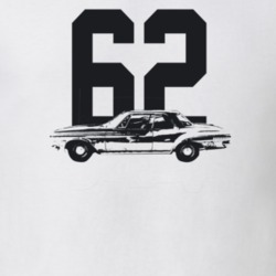 1962 Dart Side View With Year Light Color T Shirt