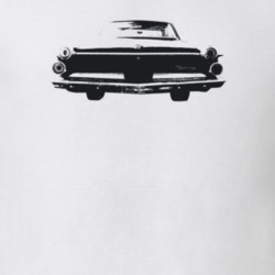 1962 Dart Rear View Light Color T Shirt