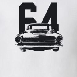 1964 Dart Grill View With Year Light Color T Shirt
