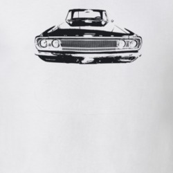 1965 Coronet Grill View Light Color T Shirt