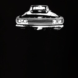 1965 Coronet Grill View Dark Color T Shirt