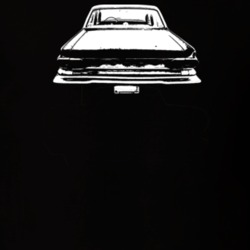 1965 Dart Rear View Dark Color T Shirt