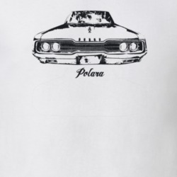 1966 Polara Grill View With Model Light Color T Shirt