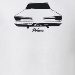 1966 Polara Rear View With Model Light Color T Shirt