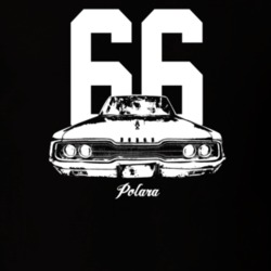 1966 Polara Grill View With Year And Model Dark Color T Shirt