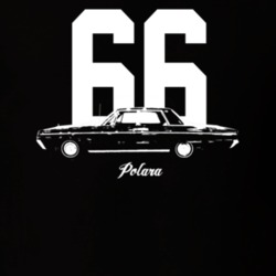 1966 Polara Side View With Year And Model Dark Color T Shirt