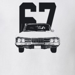 1967 Polara Grill View With Year Light Color T Shirt