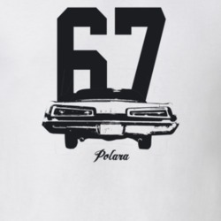 1967 Polara Rear View With Year And Model Light Color T Shirt
