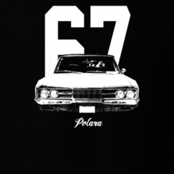 1967 Polara Grill View With Year And Model Dark Color T Shirt
