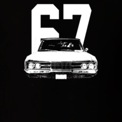 1967 Polara Grill View With Year Dark Color T Shirt