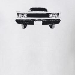 1968 Coronet Front View Light Color T Shirt