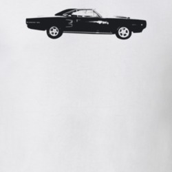 1968 Coronet Side View Light Color T Shirt