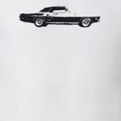 1969 Coronet Side View Light Color T Shirt