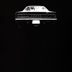 1969 Coronet Rear View Dark Color T Shirt