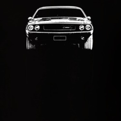 1970 Challenger Grill View Dark Color T Shirt