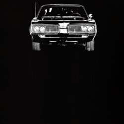 1970 Coronet Grill View Dark Color T Shirt
