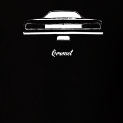 1970 Coronet Rear View With Model Dark Color T Shirt
