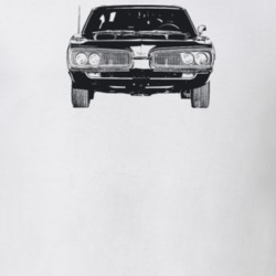 1970 Coronet Grill View Light Color T Shirt