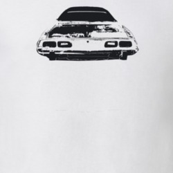 1973 Challenger Rear View Light Color T Shirt