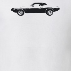 1974 Challenger Side View Light Color T Shirt