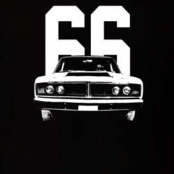 1966 Coronet Grill View With Year Dark Color T Shirt